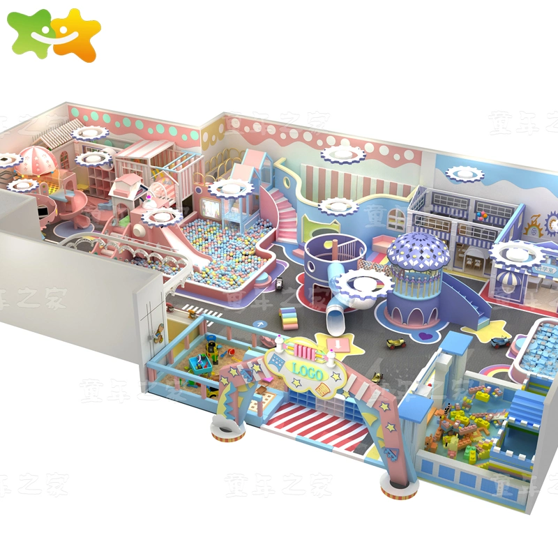 Amusement Park Soft Play Children Indoor Playground Sets Equipment Big Ball Pool Kids Toys