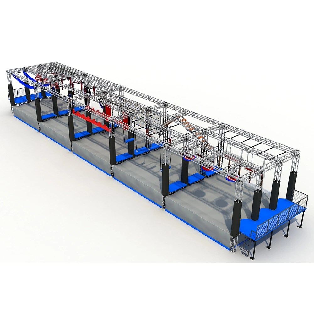 Customized Indoor Ninja Warrior Sports Obstacle Sports Course Ninja Warrior Adult Course