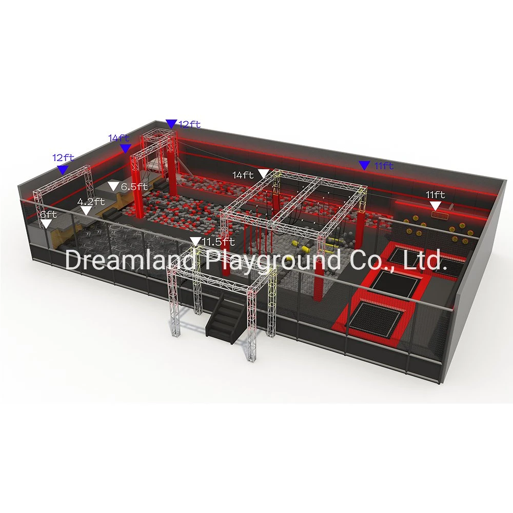 Dreamland Customized Ninja Warrior Course for Sale