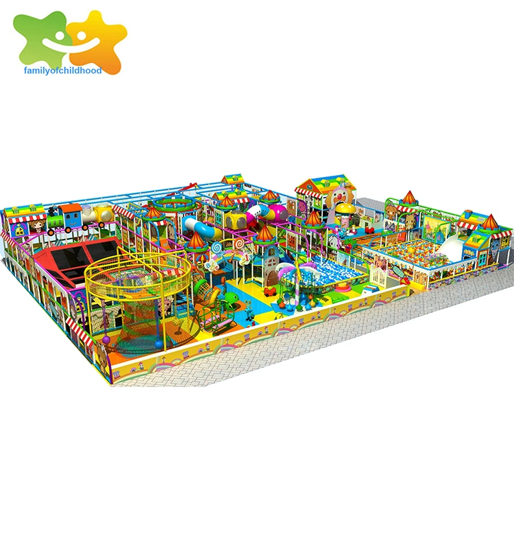 Amusement Park Soft Play Children Indoor Playground Sets Equipment Big Ball Pool Kids Toys