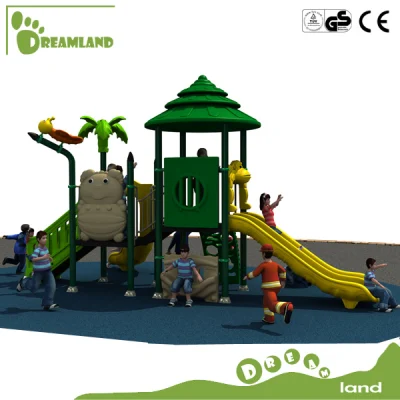 Patio de juegos al aire libre para niños de plástico de jardín de infantes en venta