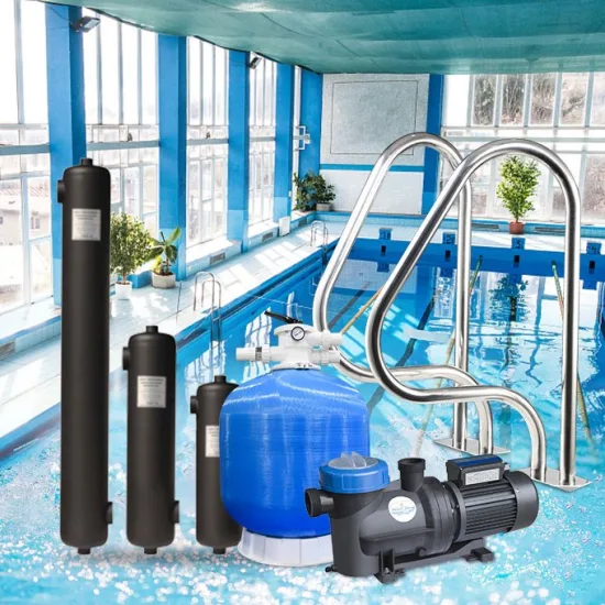 Calentador de piscina Luz de piscina Escalera de piscina Juego completo Accesorios para equipos de piscina